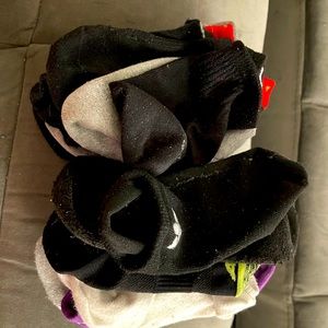 One Pair of Worn Socks